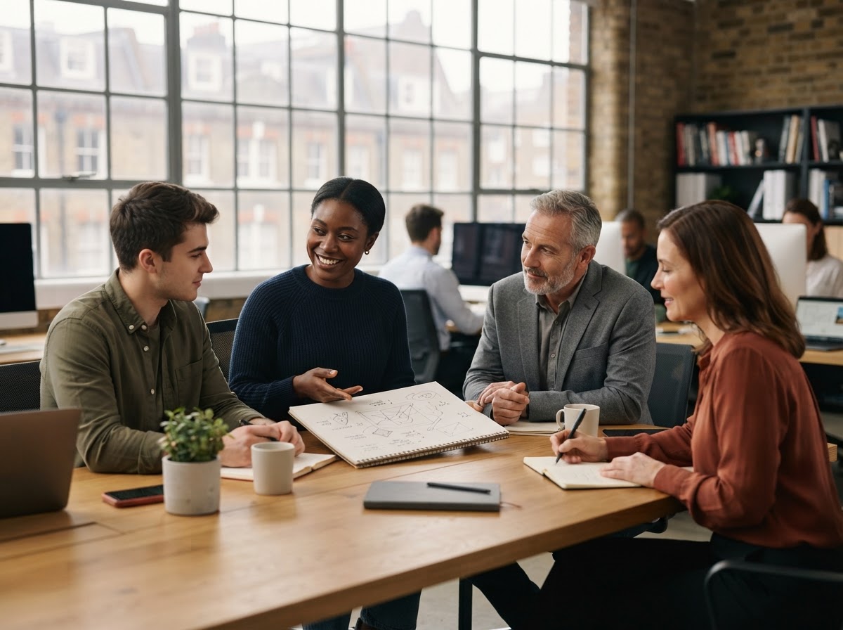 Unrive team workspace with analysts reviewing real-time trading data